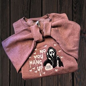 Ghostface Embroidered Crewneck Sweatshirt